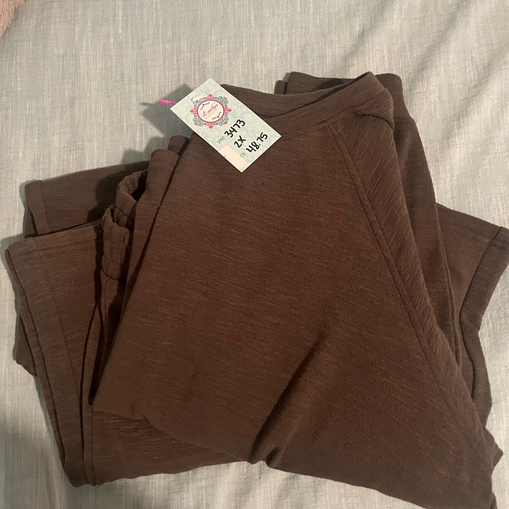 Zenana women’s set- olive color